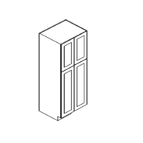 AW-WP2484B ( Wall Pantry 24"Wx24"Dx84"H - 4 Door )