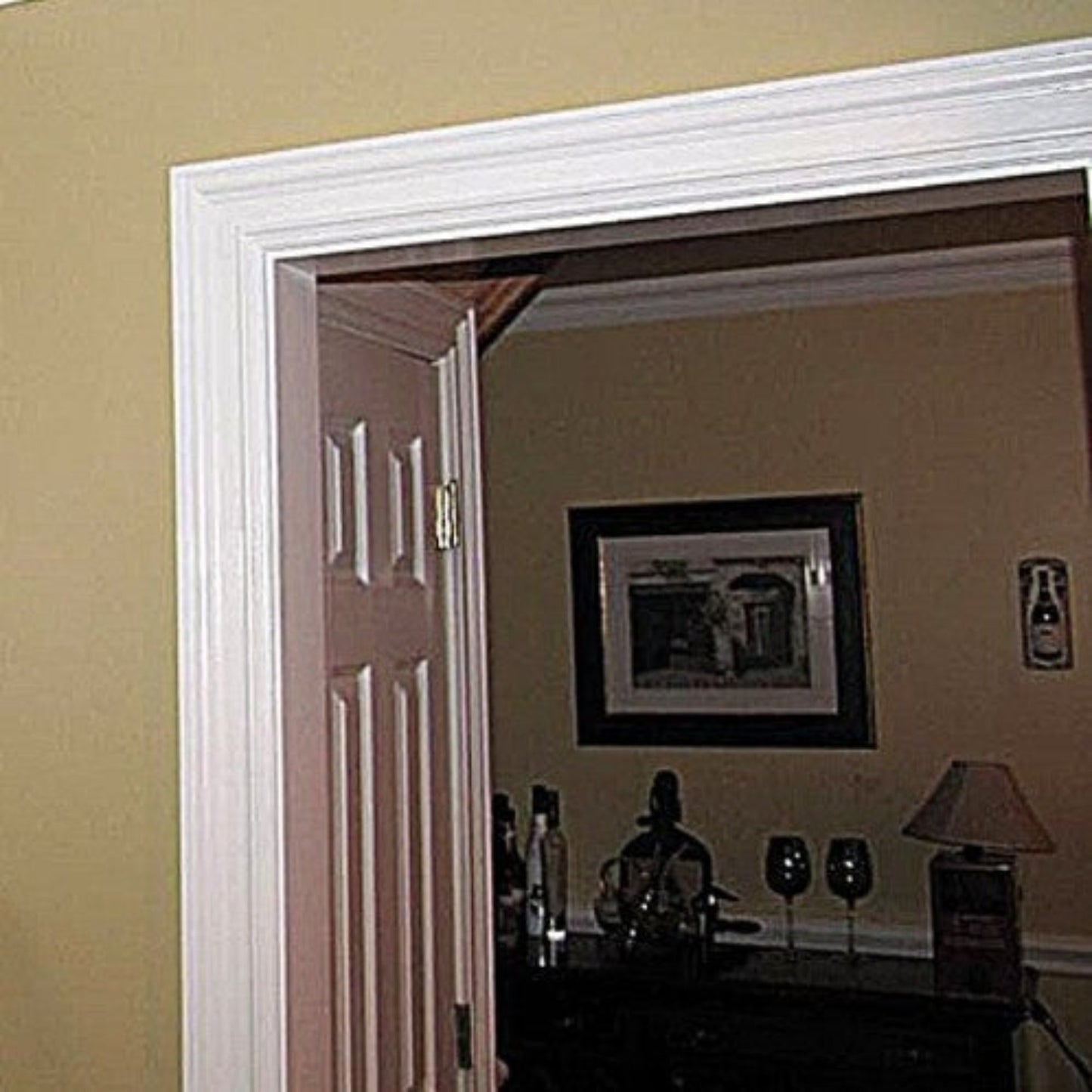 EWCA22 Traditional Casing 3-3/4" wide x 1" Trim. Unfinished Moulding