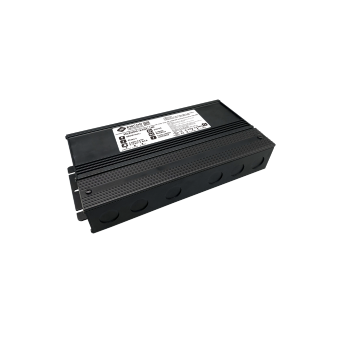 150-600W 24VDC Black Dimmable Transformer