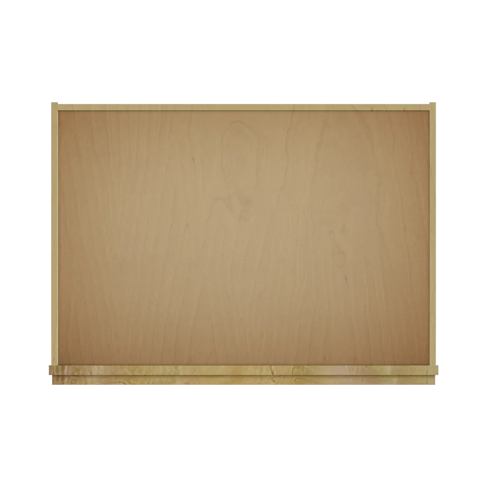 Modernform Cabinet Natural Shaker 30" W X 34 1/2" H X 21" D Sink Base 2 Doors/1 False Front