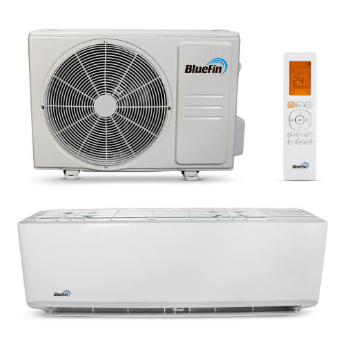 18,000 BTU, R-410A, Plus Improved Efficiency Single Zone Seer 24 Ductless Mini Split Air Conditioner and Heat Pump w/WIFI (Package) ( 18,000 BTU, R-410A, Plus Improved Efficiency Single Zone Seer 24 Ductless Mini Split Air Conditioner and Heat Pump w/WIFI