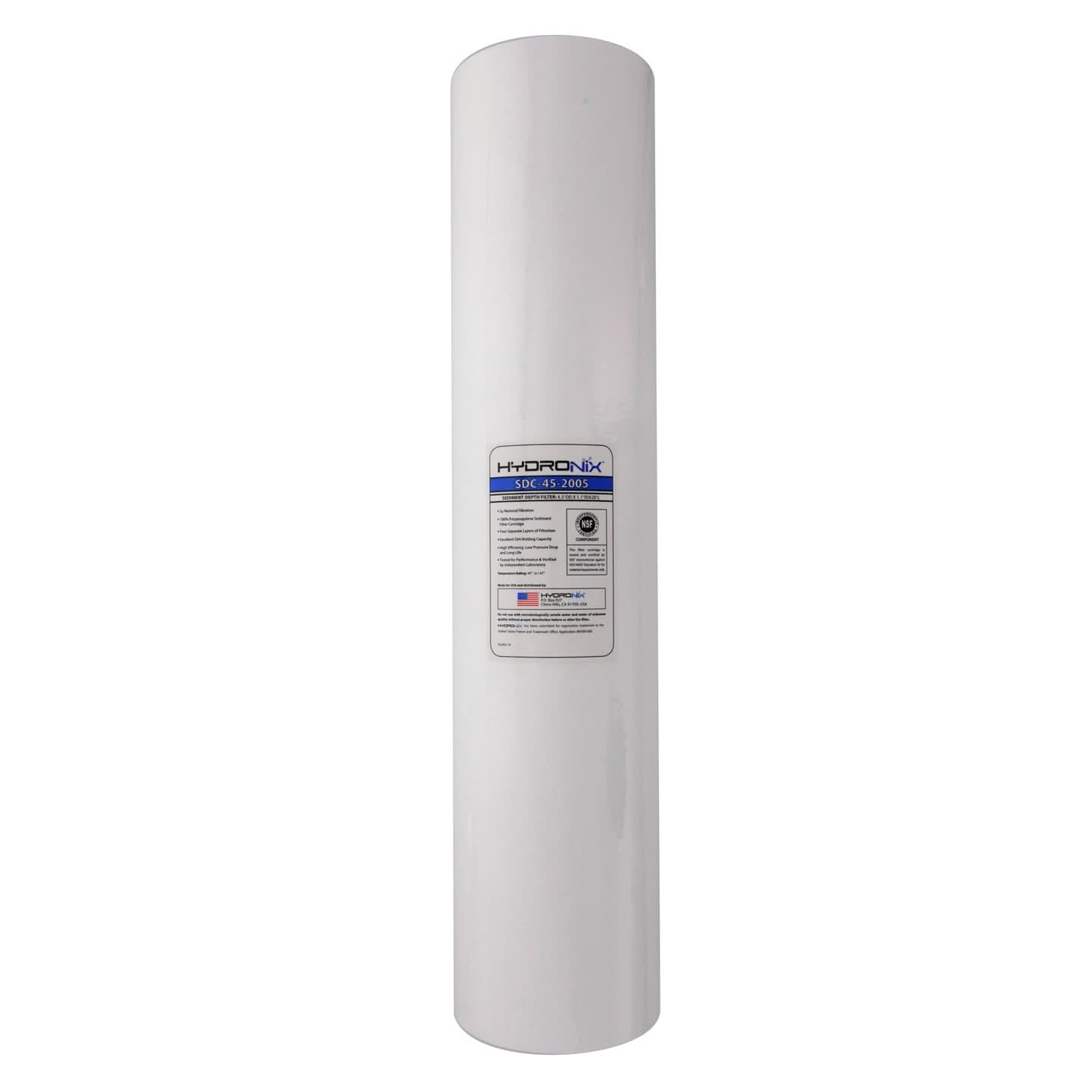 Hydronix SDC-45-2005 Sediment Polypropylene Water Filter Cartridges