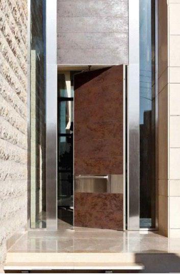 Pivot Door – PY-054 – Contemporary Pivot Wood Design