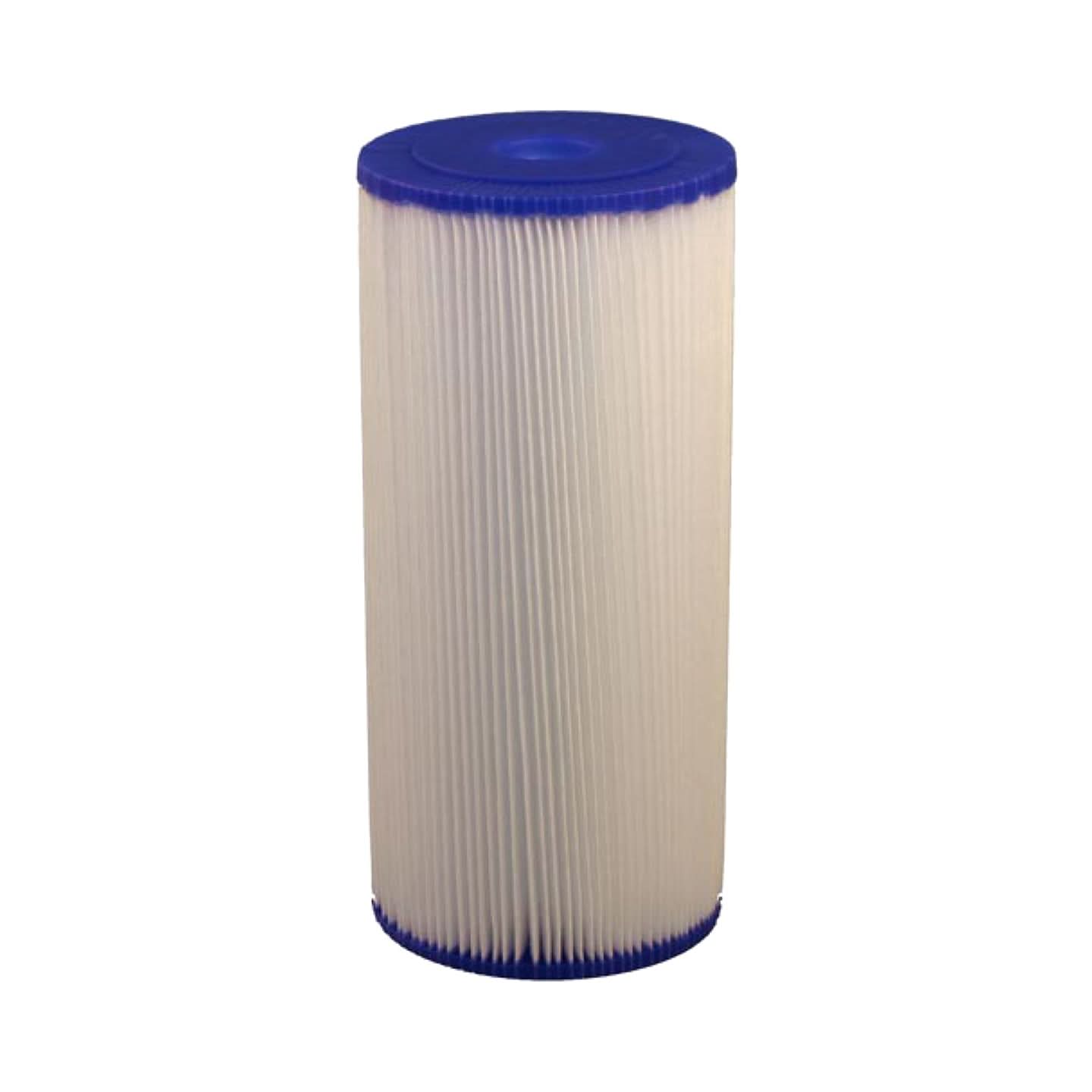 Tier1 10 inch x 4.5 inch Pleated Sediment Water Filter (20 Micron)