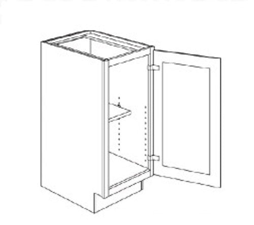 AW-FB09 ( Full Height Base - 09"Wx24"Dx34.5"H * 1 Door )