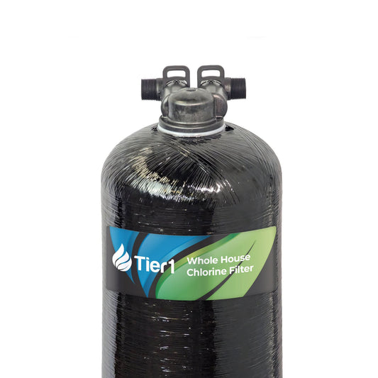 Whole House GAC Water Filtration System - 300,000 Gallon Chlorine Reduction for Clean, Fresh Water