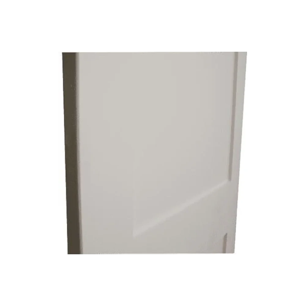 36 in x 80 in White Shaker 2-Panel Solid Core Primed MDF Interior Door Slab