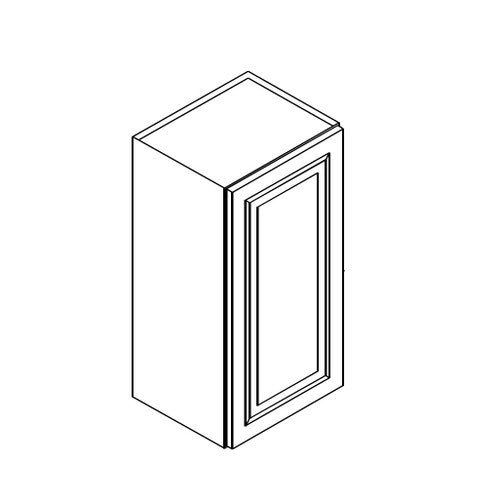 AW-W1830 ( Wall Cabinet 18"Wx12"Dx30"H - 1 Door )
