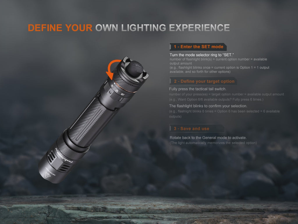 Fenix PD45R ACE Flashlight
