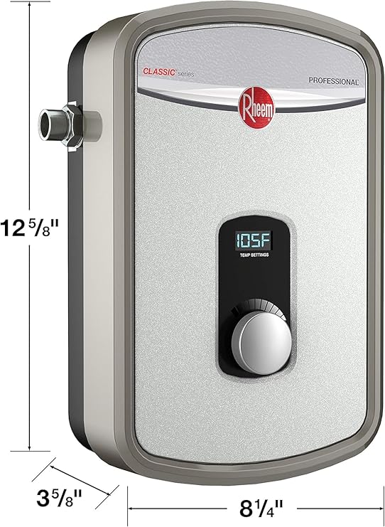 Rheem RTEX-13 Tankless Electric Water Heater (13kW, 240V)