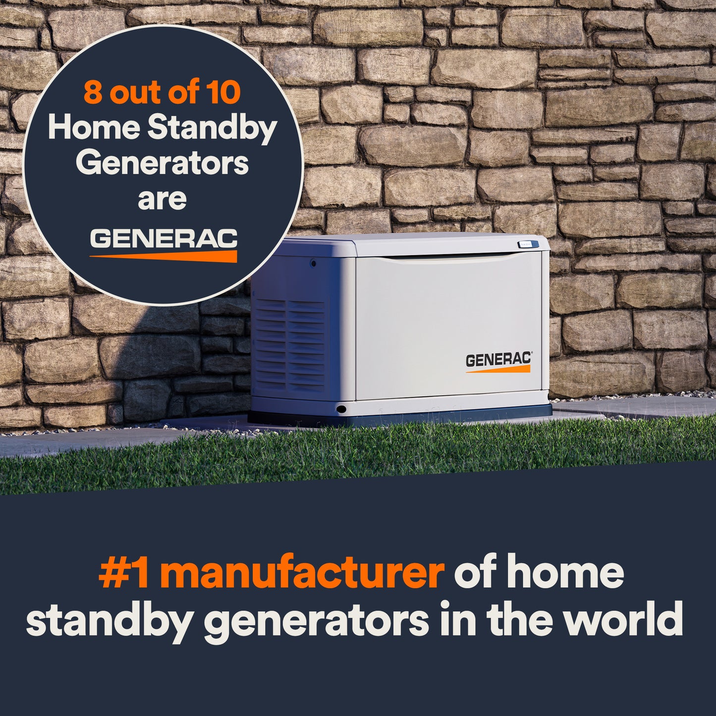 Standby Generator, 14kW | WiFi Enabled
