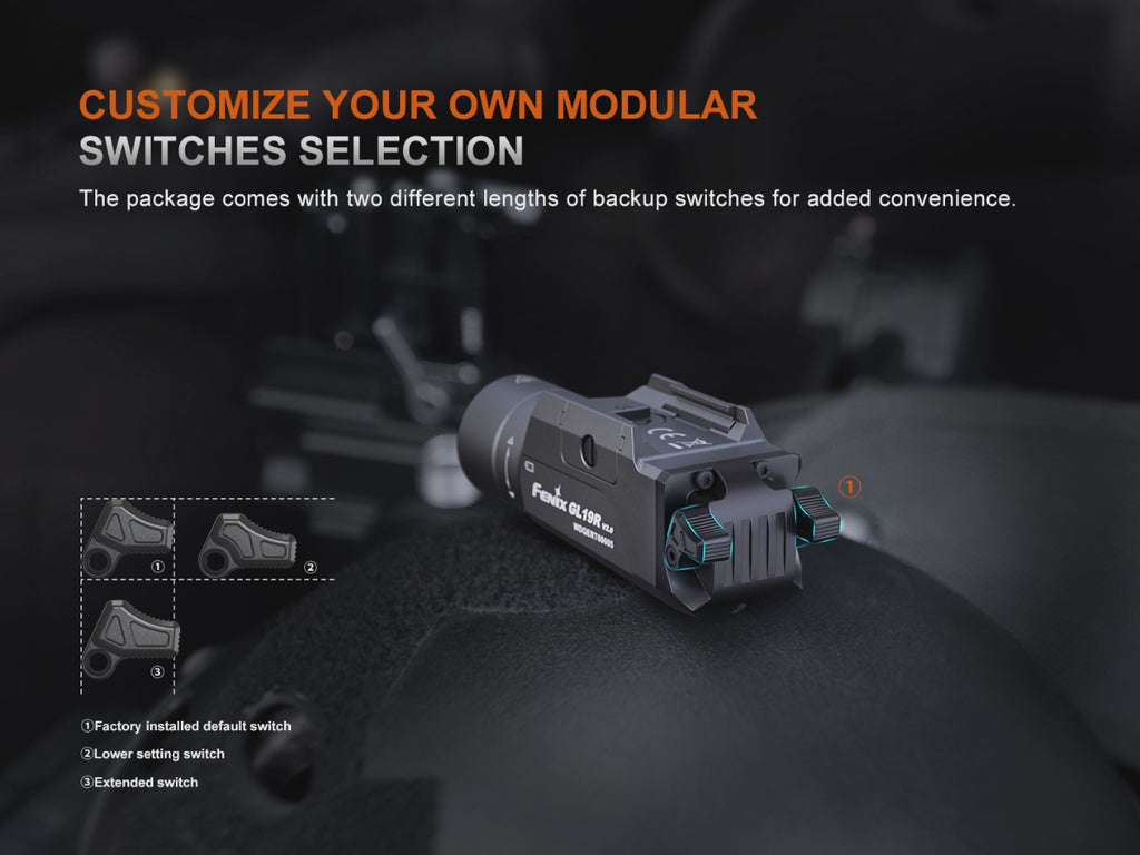 Fenix GL19R V2.0 Tactical Weapon Light