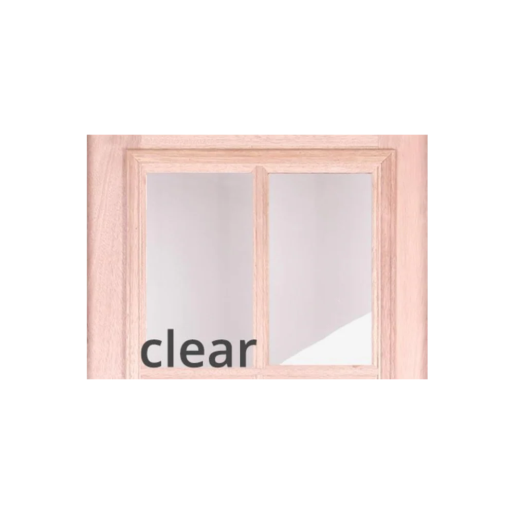 14x80 in. Mahogany Side lite Slab | 3 Lite
