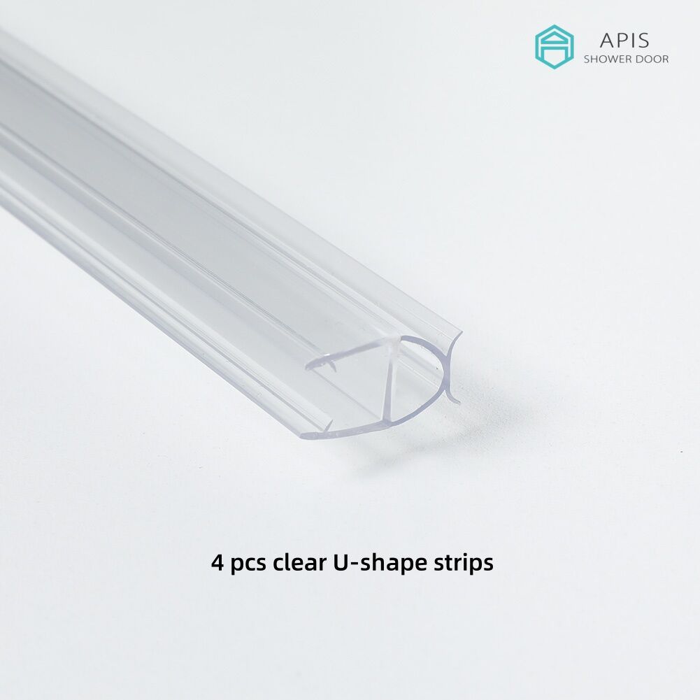 AS-8860D-SC Soft Close Double Sliding Shower Door 60" x 60"