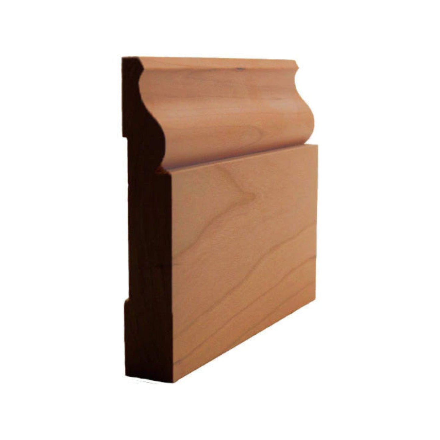 EWBB11 Colonial Baseboard 4" Tall x 11/16" Moulding. Unfinished