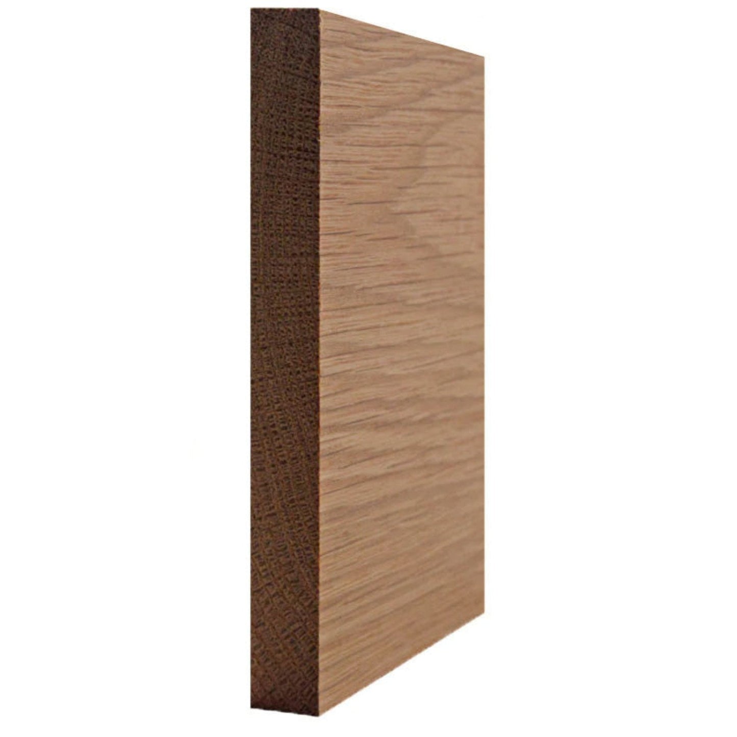 EWBB54 square edge 7-1/4" Tall x 3/4" Baseboard Moulding. Unfinished
