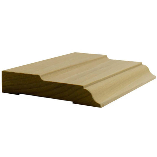 EWCA27 Colonial Casing 3-3/4" wide x 3/4" Trim. Unfinished Moulding