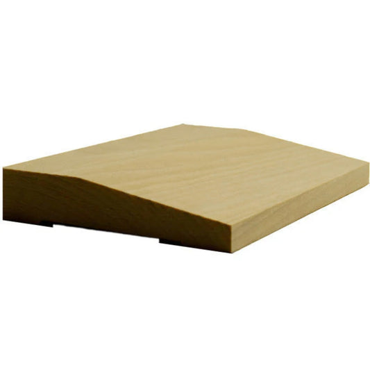 EWCA42 Contemporary 3-1/2" wide x 3/4" Beveled Casing. Unfinished Trim