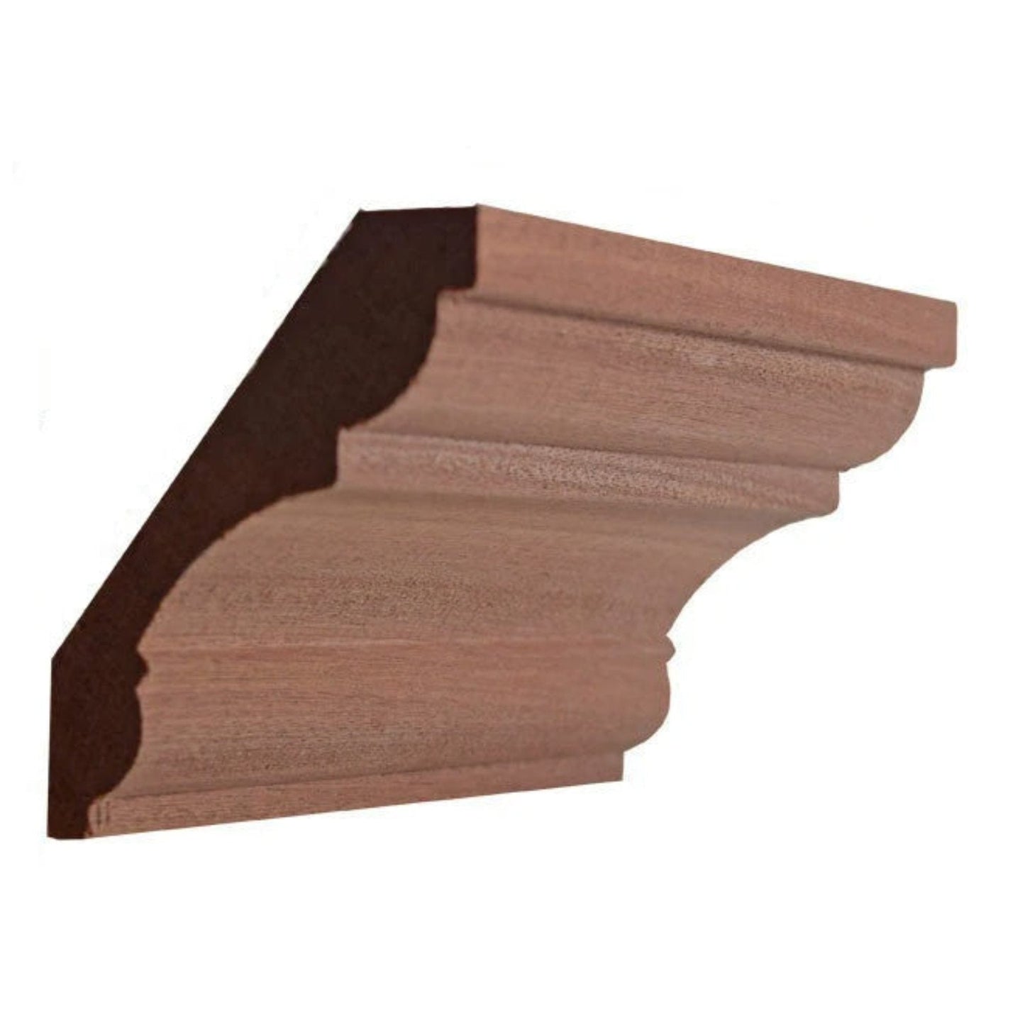 EWCR20 Crown 3/4" x 3-5/8" Unfinished 2-3/4" High x 2-1/4" Deep