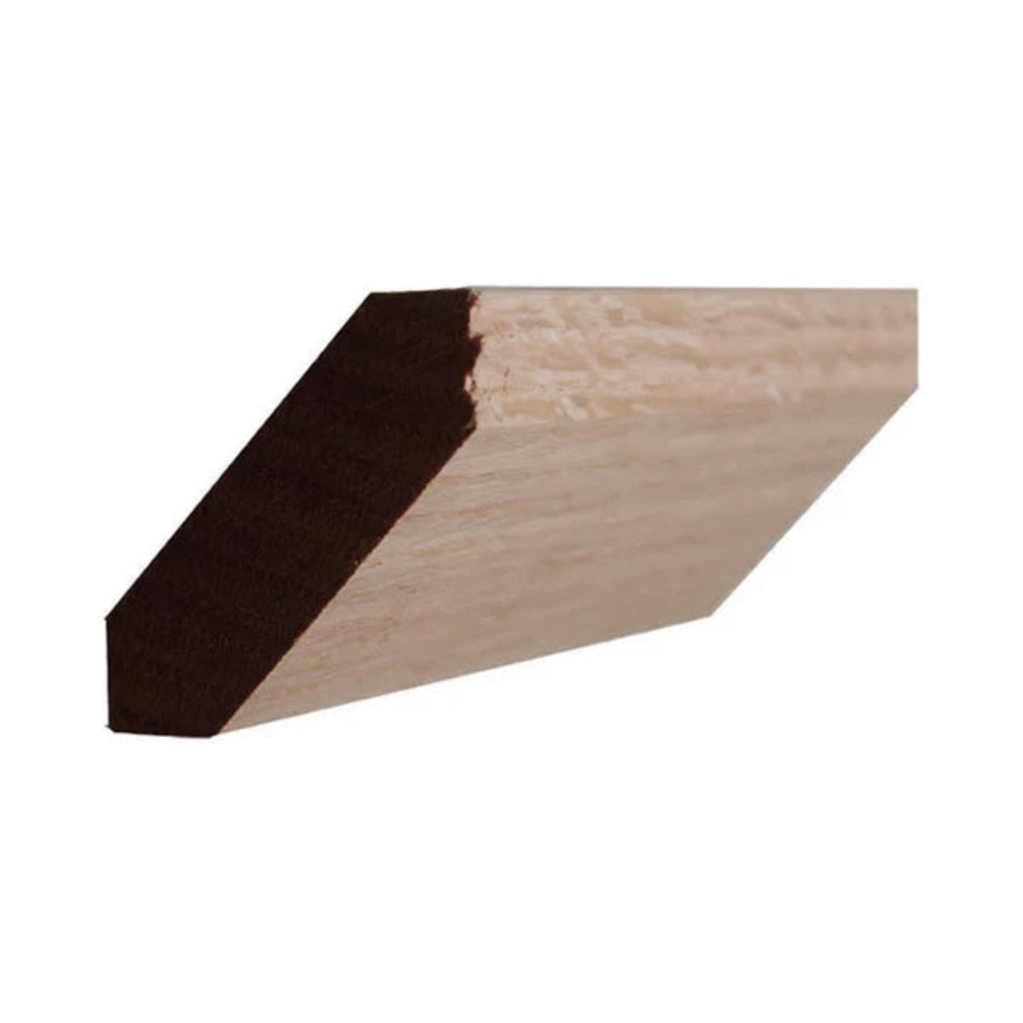EWCR37 Crown 3/4" x 2-3/4" Unfinished 1-7/8" High x 1-7/8" Deep