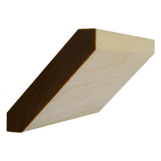 EWCR38 Crown 3/4" x 4" Unfinished 2-3/4" High x 2-3/4" Deep