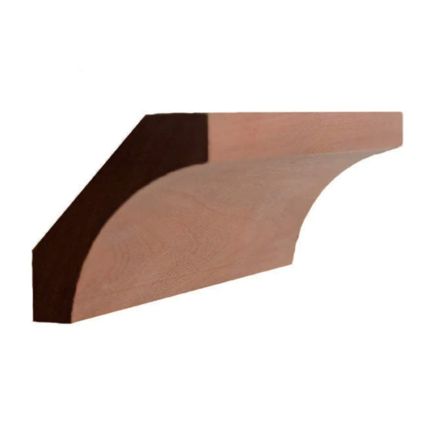 EWCR39 Cove Crown 3/4" x 2-5/8" Unfinished 1-7/8" High x 1-3/4" Deep