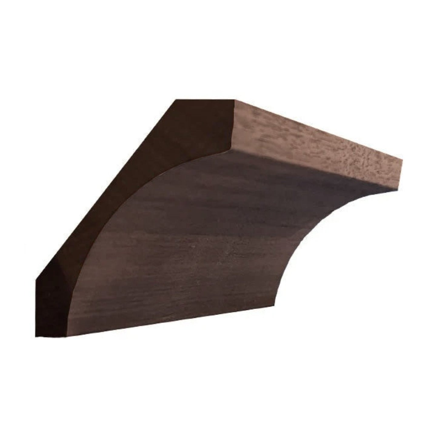 EWCR40 Cove Crown 3/4" x 3-3/4" Unfinished 2-5/8" High x 2-1/2" Deep