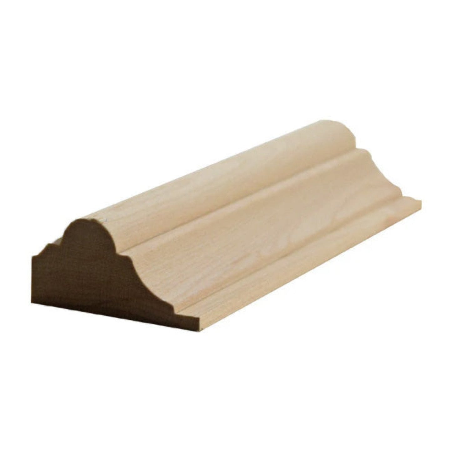 EWPM19 Nose and Cove Panel Molding 1-1/2" wide x 3/4" Trim. Unfinished