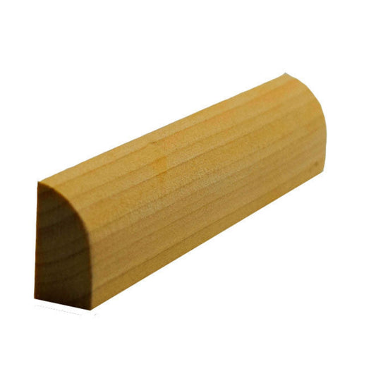EWQR13 Quarter Round 1/2" x 3/4" Moulding Trim. Unfinished