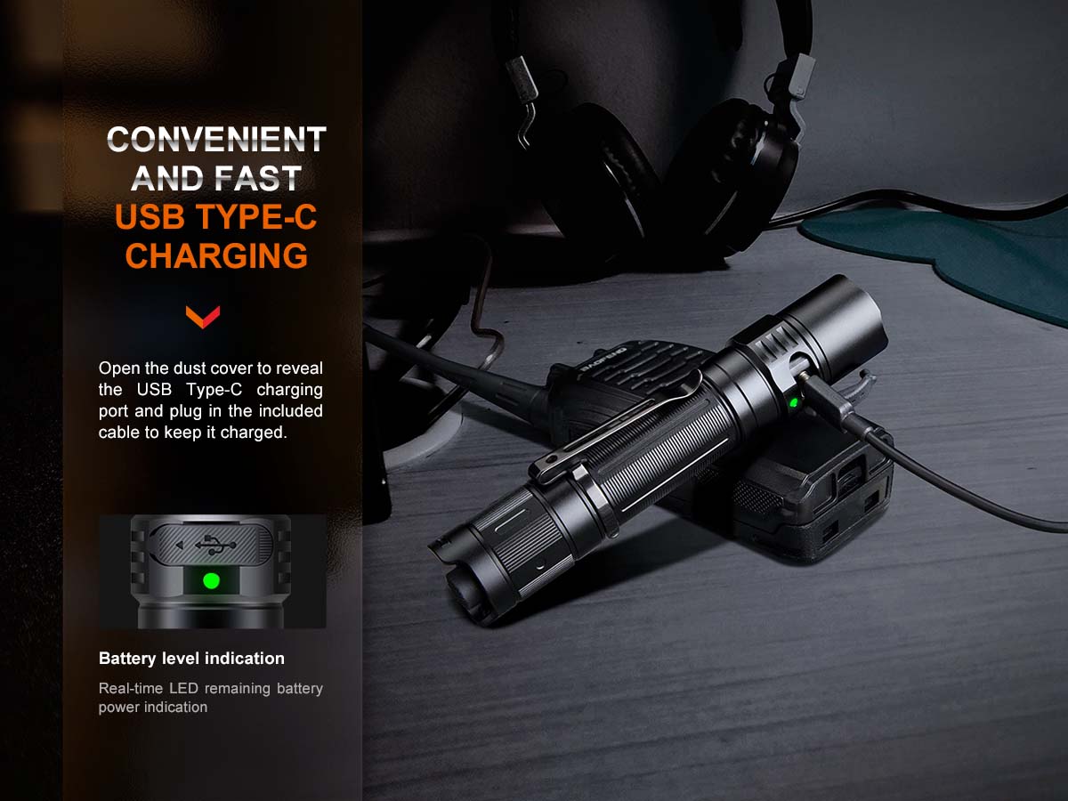 Fenix PD35R Rechargeable Flashlight