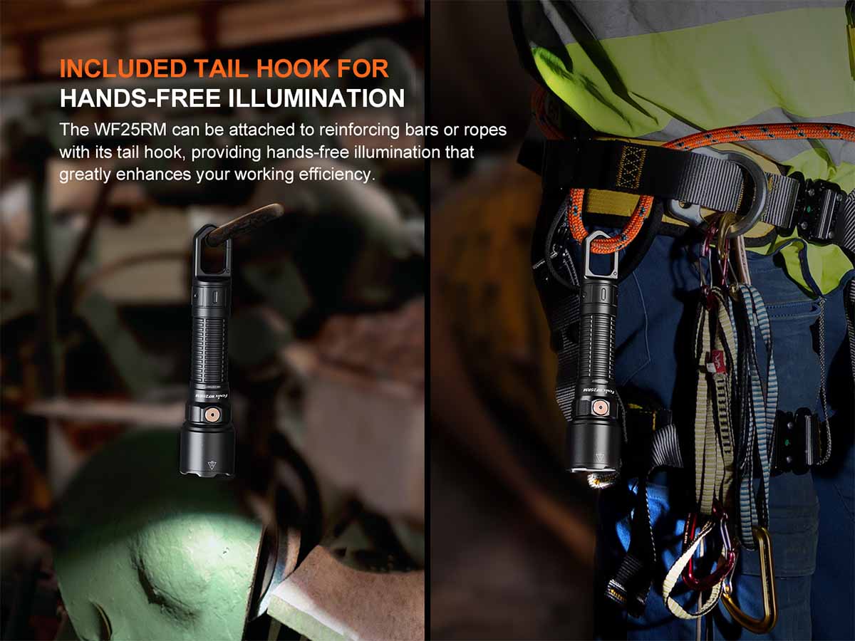 Fenix WF25RM Rechargeable Work Flashlight