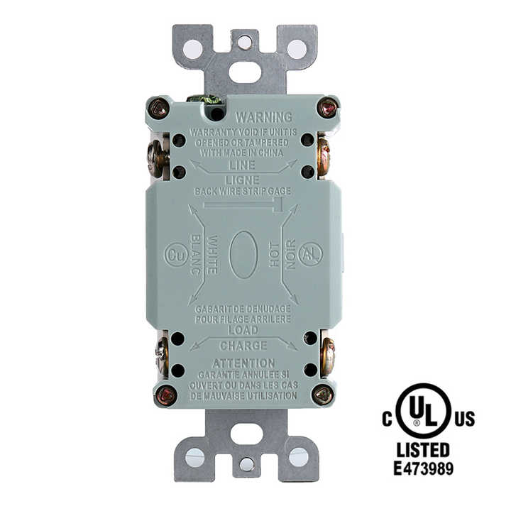 20A 125V GFCI Wall Socket Duplex Leakage Current protection TR GFCI Receptacle