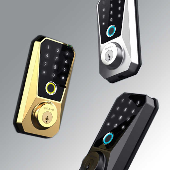 POLYMATH Fingerprint Password Electronic Smart Door Lock