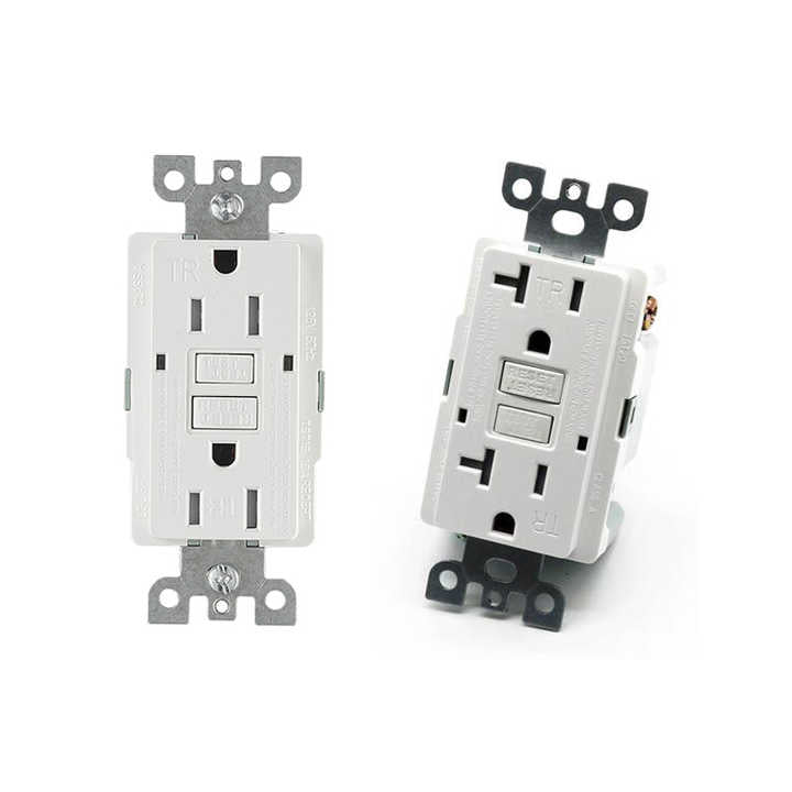 Gfci Breaker Outlet  Duplex Receptacle  15a Gfci Receptacle Socket Tamper Gfci