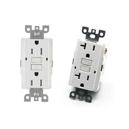 Gfci Breaker Outlet  Duplex Receptacle  15a Gfci Receptacle Socket Tamper Gfci
