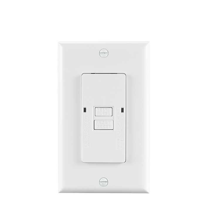 Export U S Standard Switch Socket GFCI Circuit Breaker with Indicator Light Wall Socket Protector GFCI 20Amp