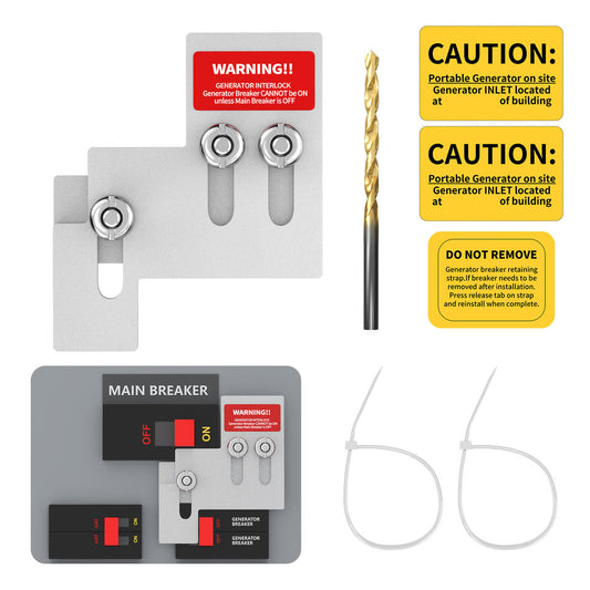 Generator Interlock Kit for 100–125 Amp Panels (GL-9)