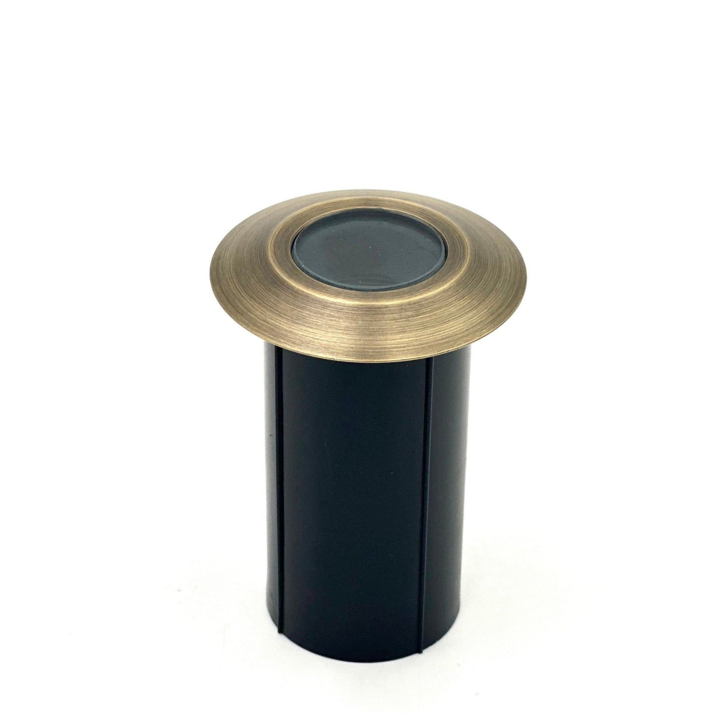 Mortirolo Antique Brass In Ground Well Light