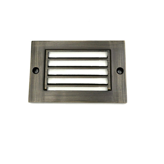 Rein Louv Mini Integrated Brass Deck Light