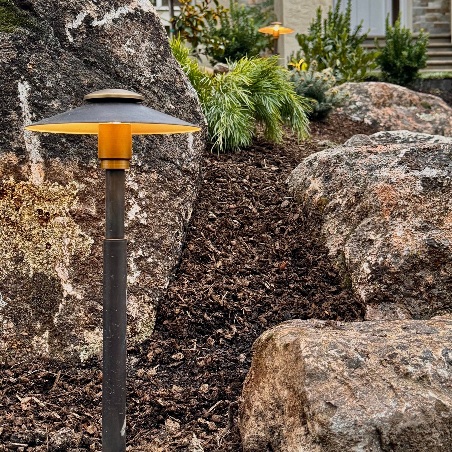 Stelvio BAB Brass Adjustable Pathlight