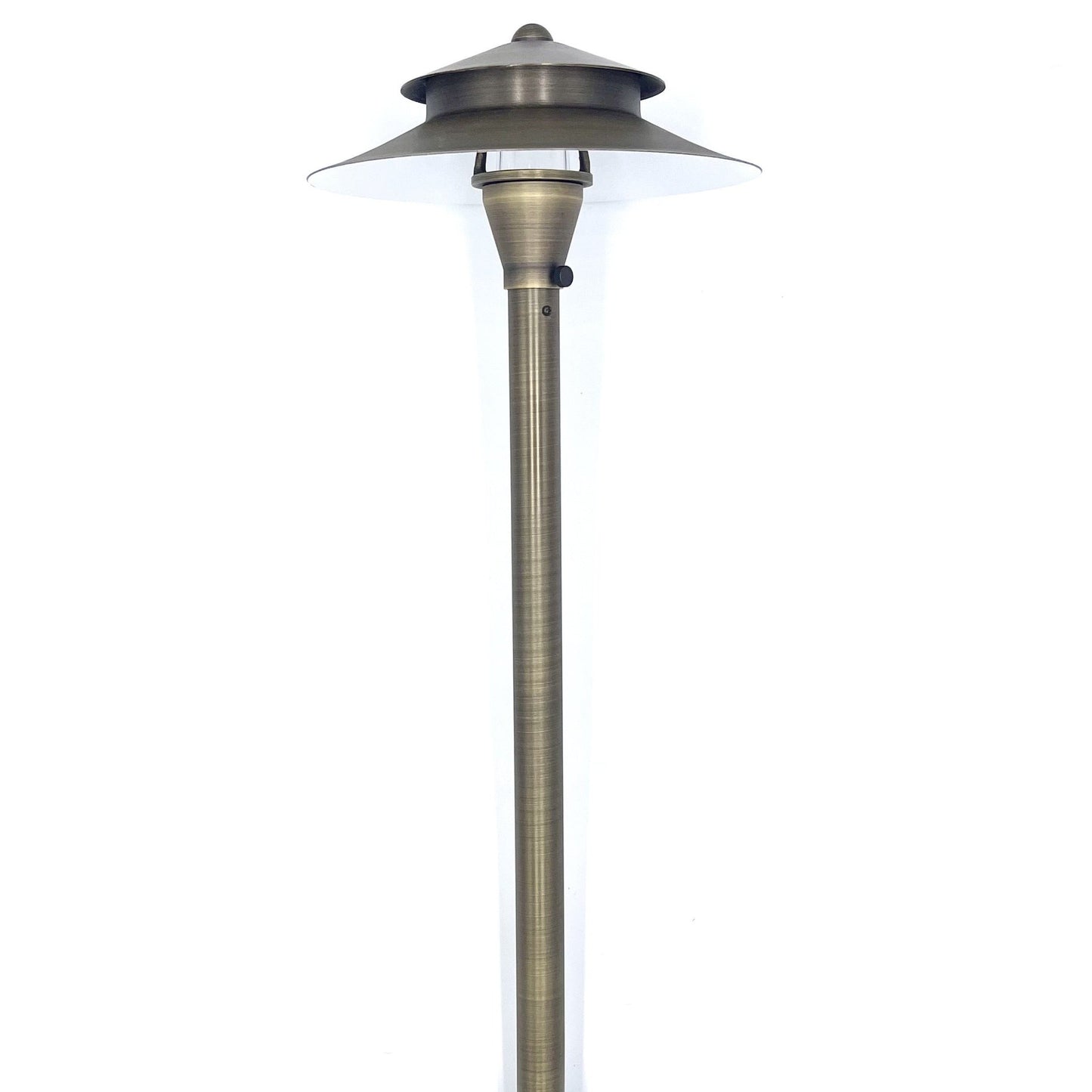 Tier 2 Antique Brass Path Light