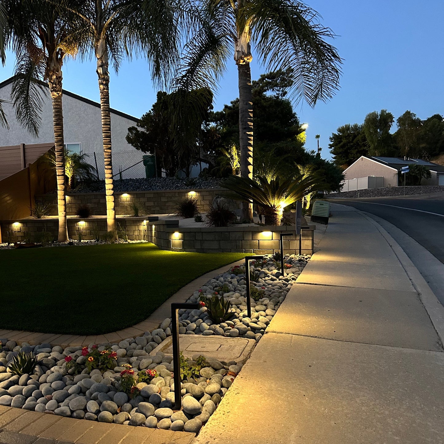 Aspen Black Brass Path Light