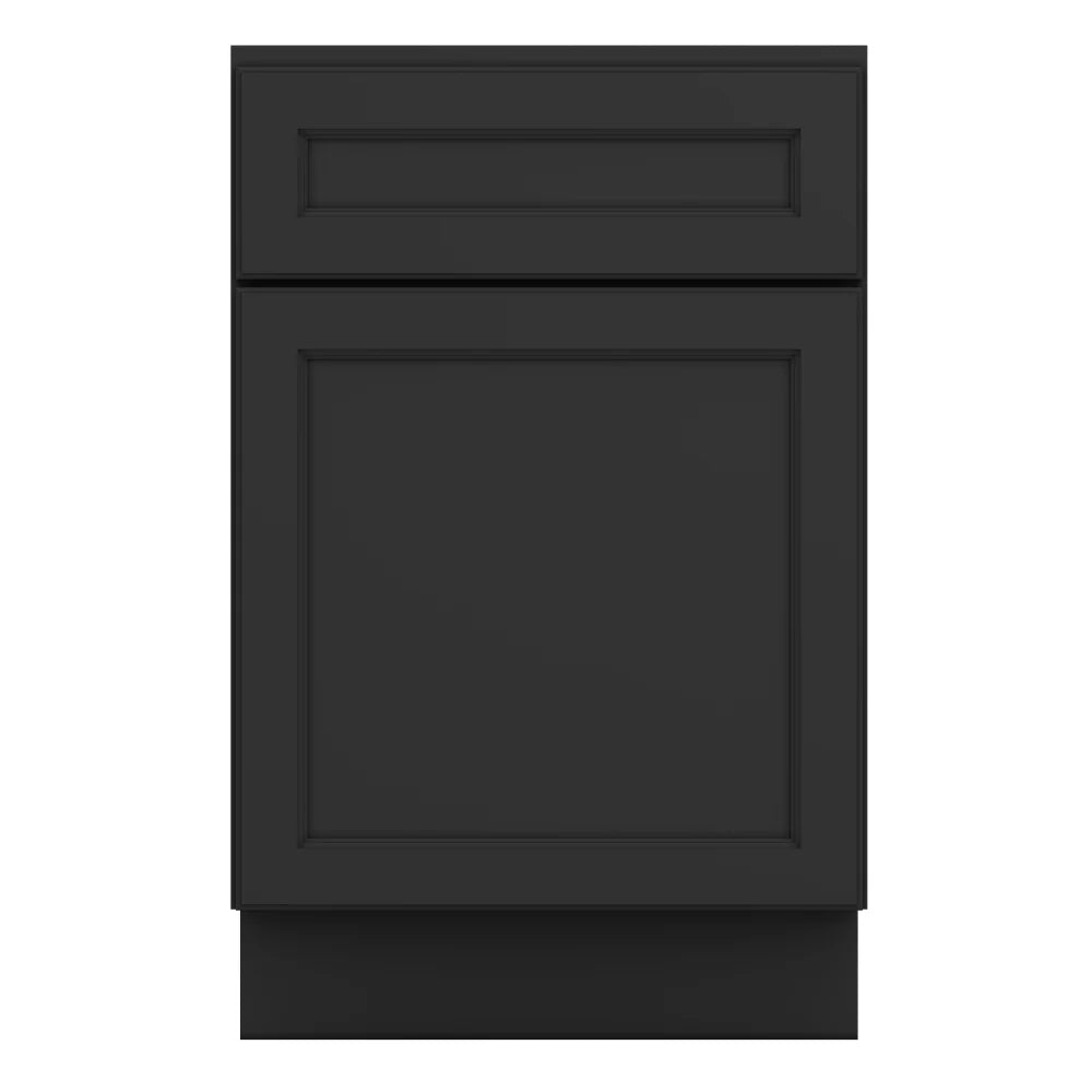J&K Charcoal E2 Vanity Base Door/Drawer  21" W x 33" H x 21" D