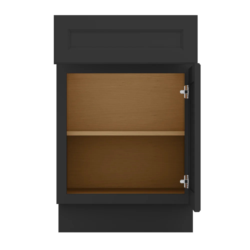 J&K Charcoal E2 Vanity Base Door/Drawer  21" W x 33" H x 21" D