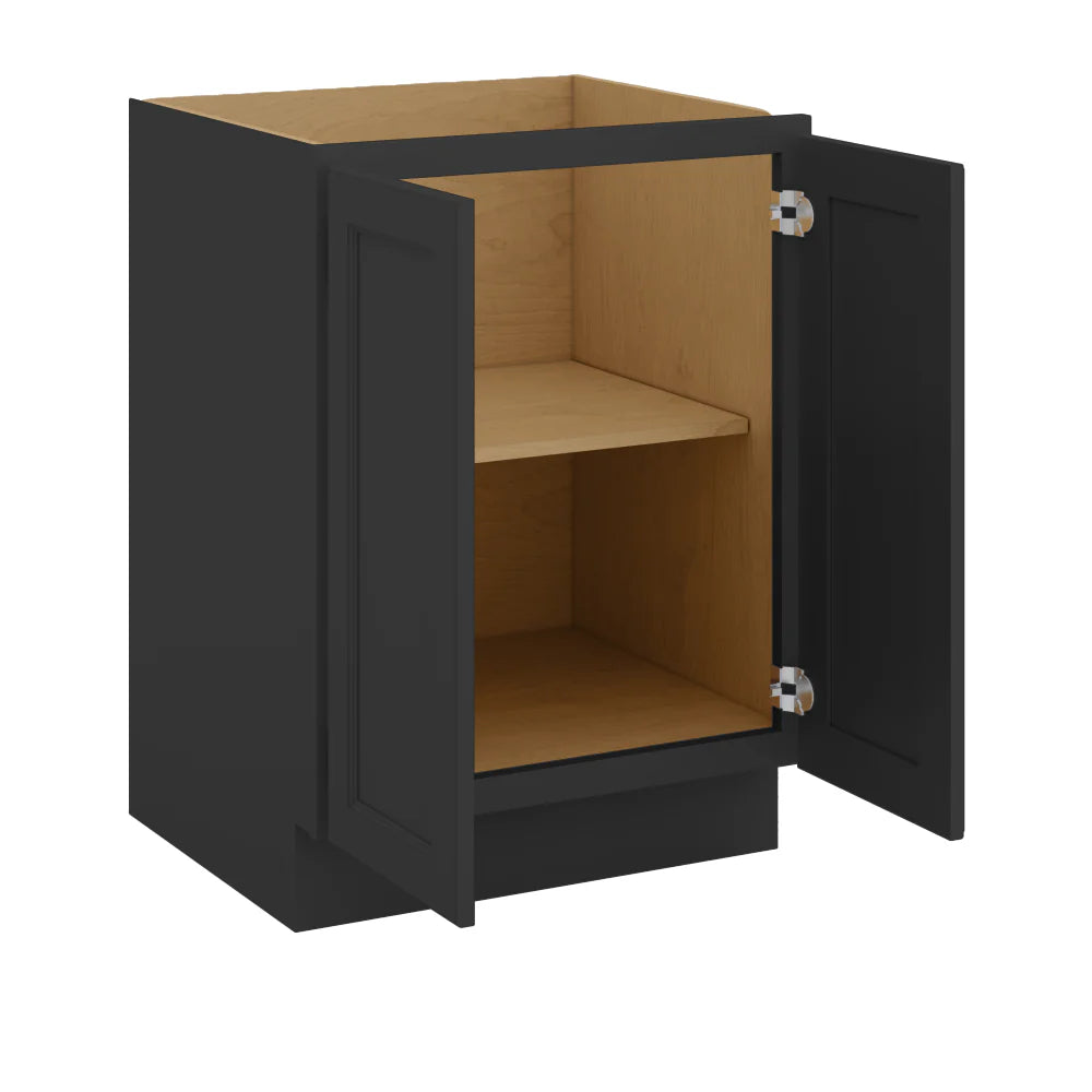 J&K Charcoal E2 Vanity Base FHD  24" W x 33" H x 21" D