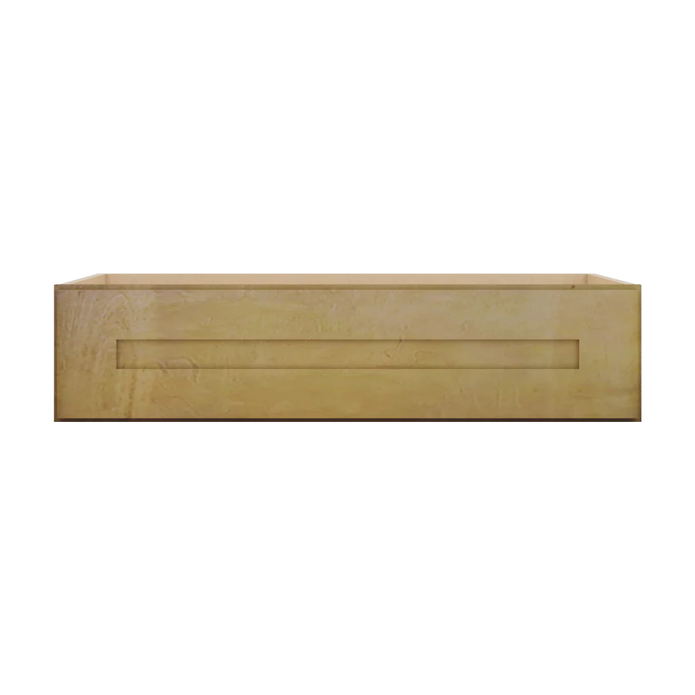 Modernform Cabinet Natural Shaker 30" W X 7" H X 21" D Vanity Knee Drawer
