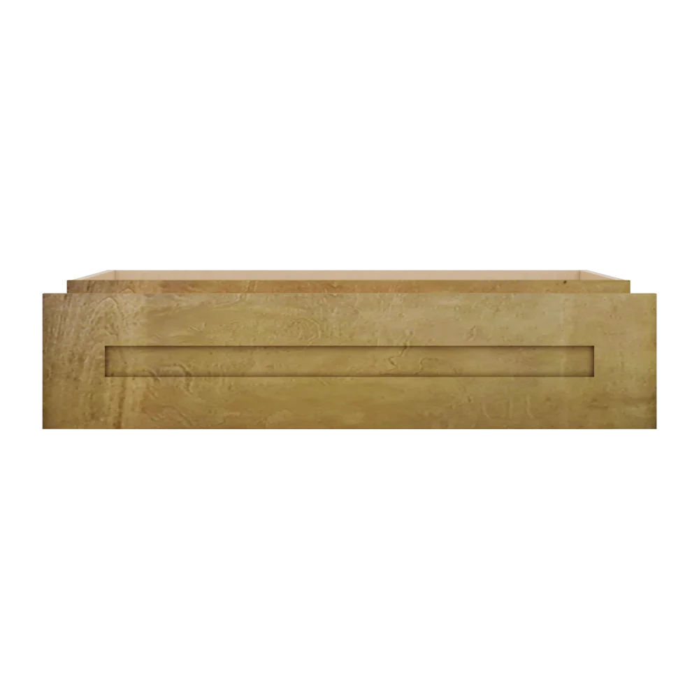 Modernform Cabinet Natural Shaker 30" W X 7" H X 21" D Vanity Knee Drawer