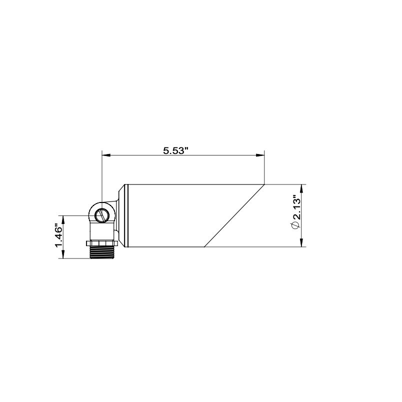 Stelvio BAB Brass Spot Light