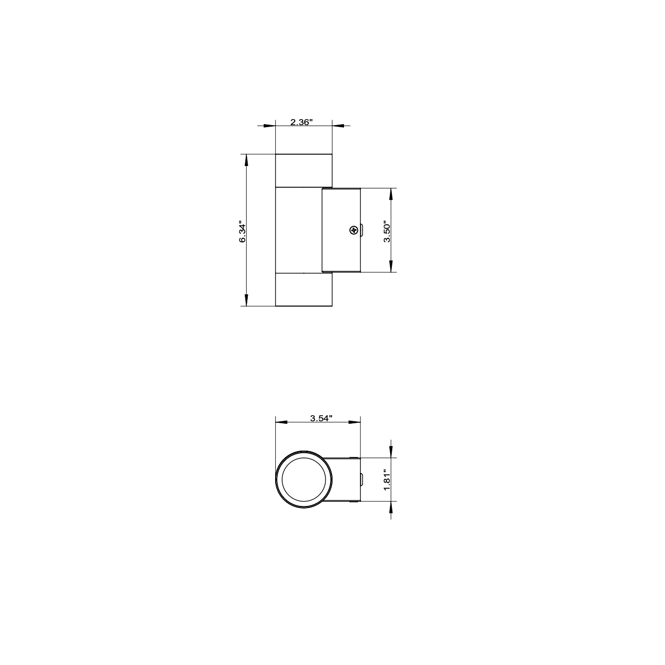 Stelvio Sconce White Finish Up/Down Light