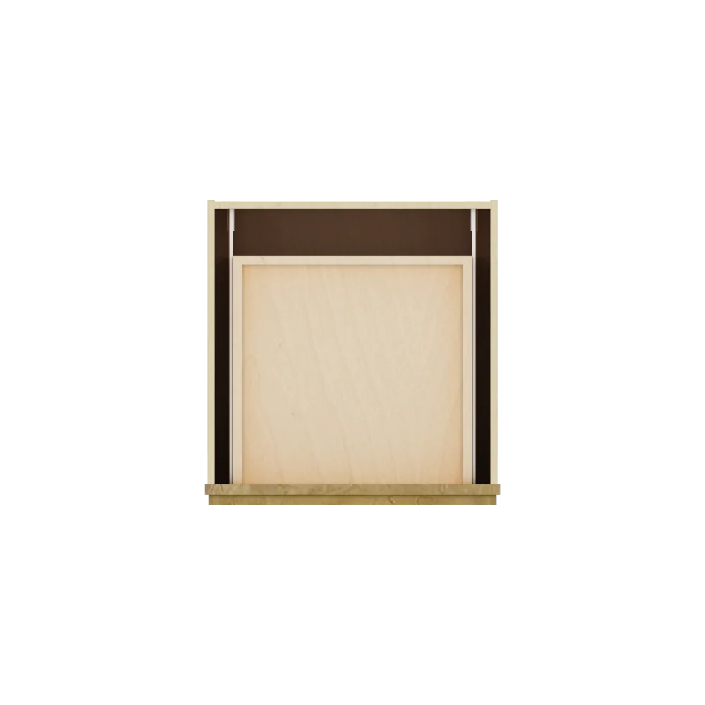Modernform Cabinet Natural Shaker 21" W X 34 1/2" H X 21" D Vanity Base with 3 Drawers